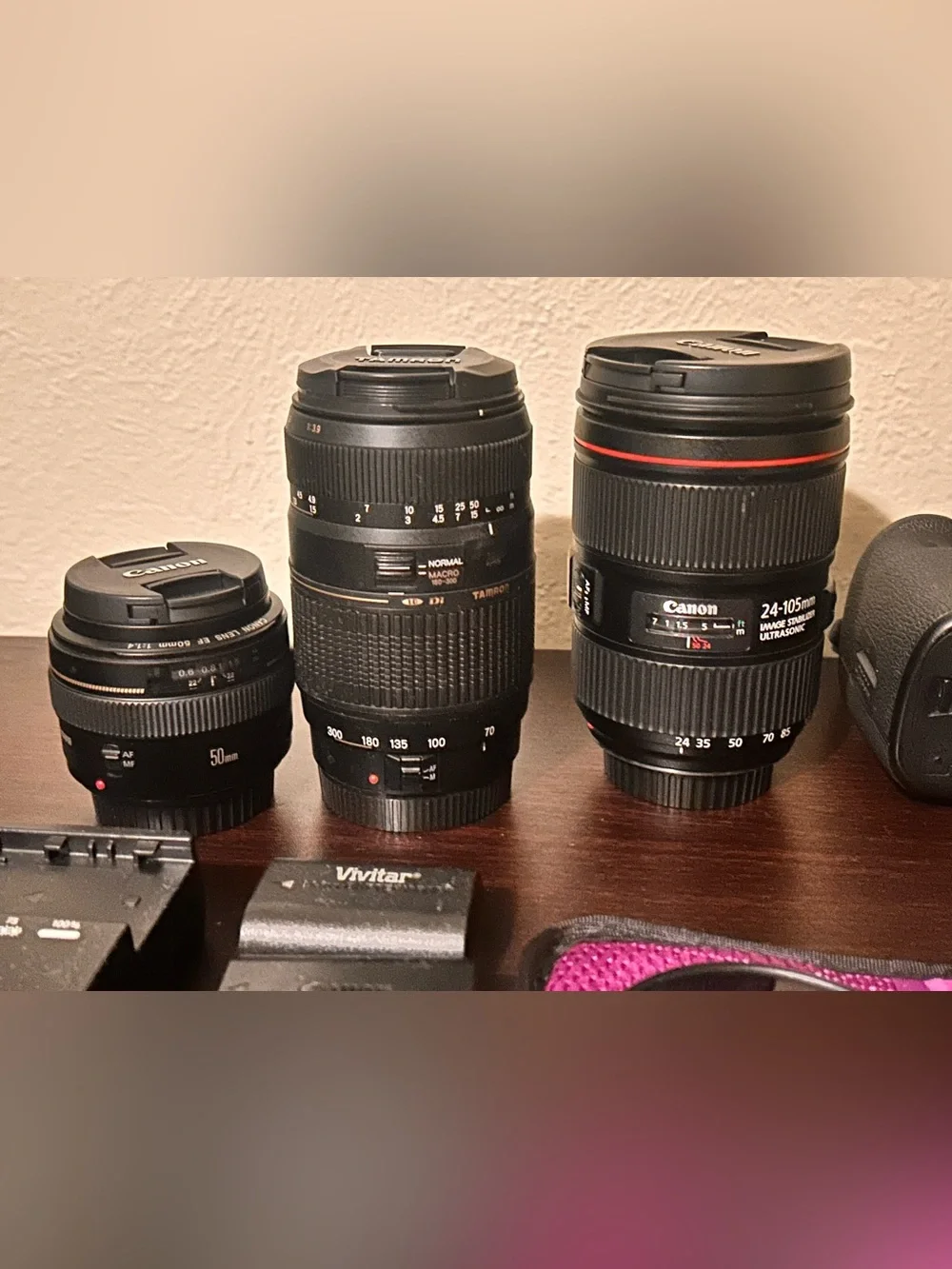 Canon 5D Mark IV Body & Canon EF 50mm lens , Canon EF 24-105mm f/4L IS USM lens